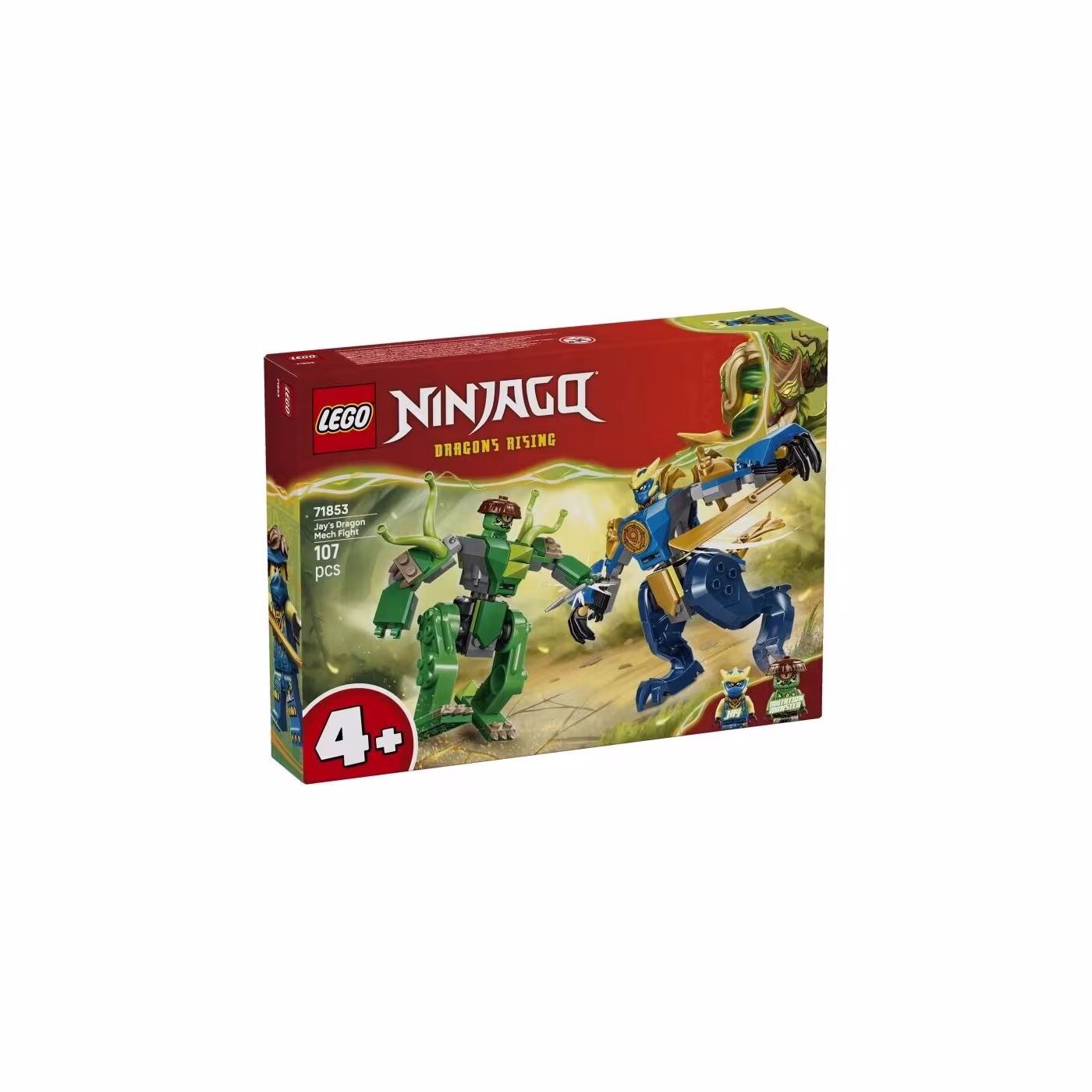 LEGO 71853 "JAY'S DRAGON MECH FIGHT" (107pcs) NINJAGO DRAGONS RISING LEGO