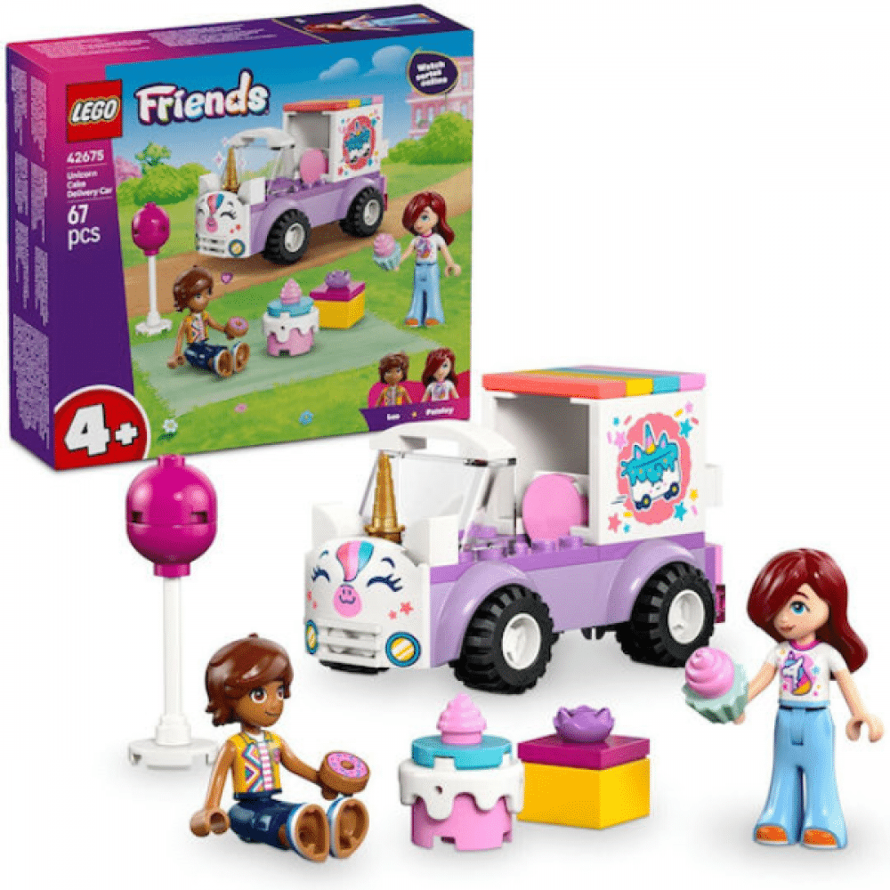 LEGO 42675 "UNICORN CAKE DELIVERY CAR" 67pcs LEGO FRIENDS
