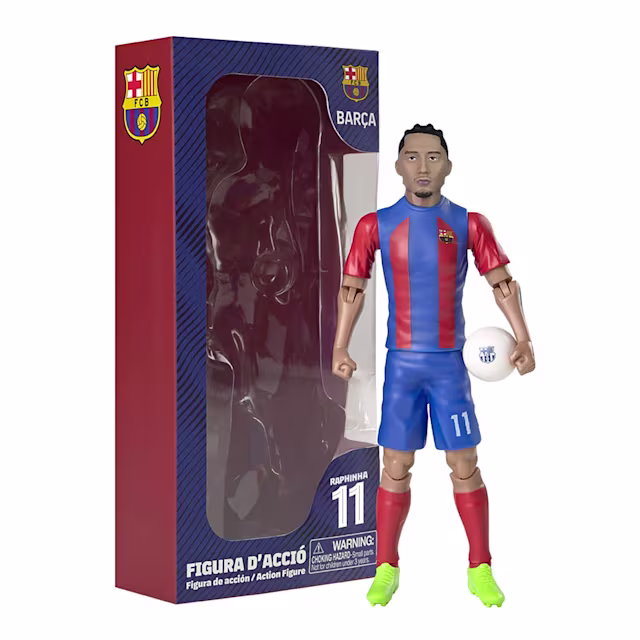 Figure BANBOTOYS - BARCELONA SOCCER "RAPHINHA" (20cm)