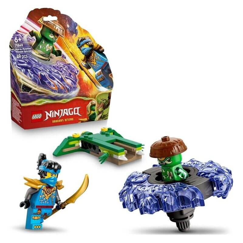 LEGO 71849 "NYA VS. MUTATION MONSTER SPINNER" (49pcs) NINJAGO DRAGONS RISING LEGO