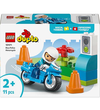 LEGO 10471 "BLUE POLICE MOTORCYCLE" 11pcs LEGO DUPLO