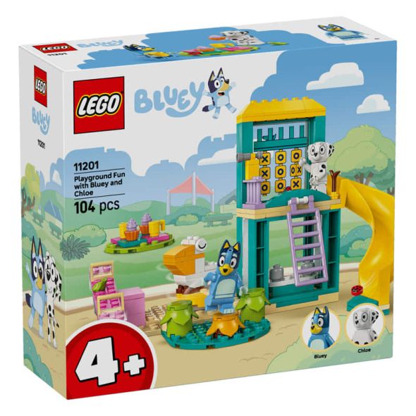 LEGO 11201 "PLAYGROUND FUN WITH BLUEY AND CHLOE" 104pcs LEGO BLUEY