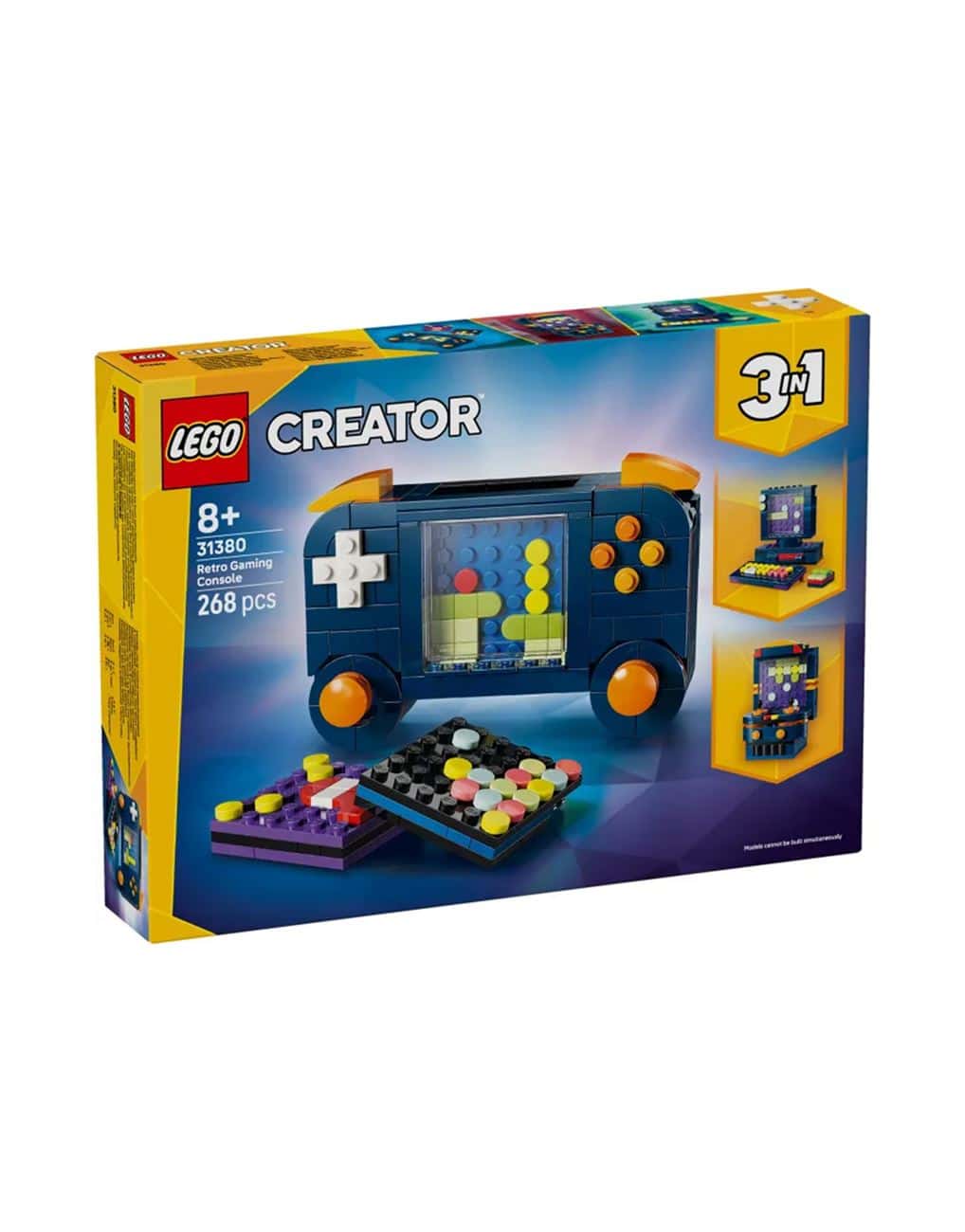 LEGO 31380 "RETRO GAMING CONSOLE" (268pcs) CREATOR 3in1