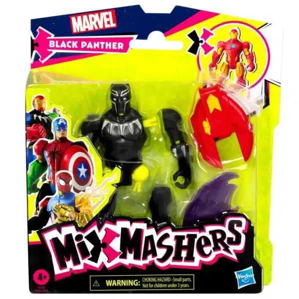 Action Figure Hasbro MARVEL Mix Mashers "BLACK PANTHER" 12cm.