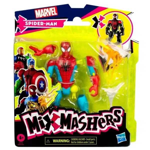 Action Figure Hasbro MARVEL Mix Mashers "SPIDER-MAN" 12cm.
