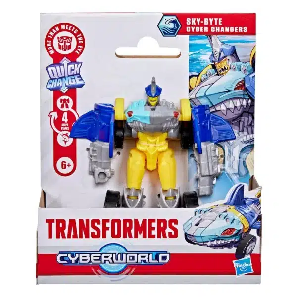 Action Figure Hasbro Transformers Cyberworld "SKY-BYTE" 10cm.
